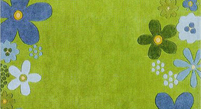 Детский ковер Цветы ручной работы JOY 10 4472